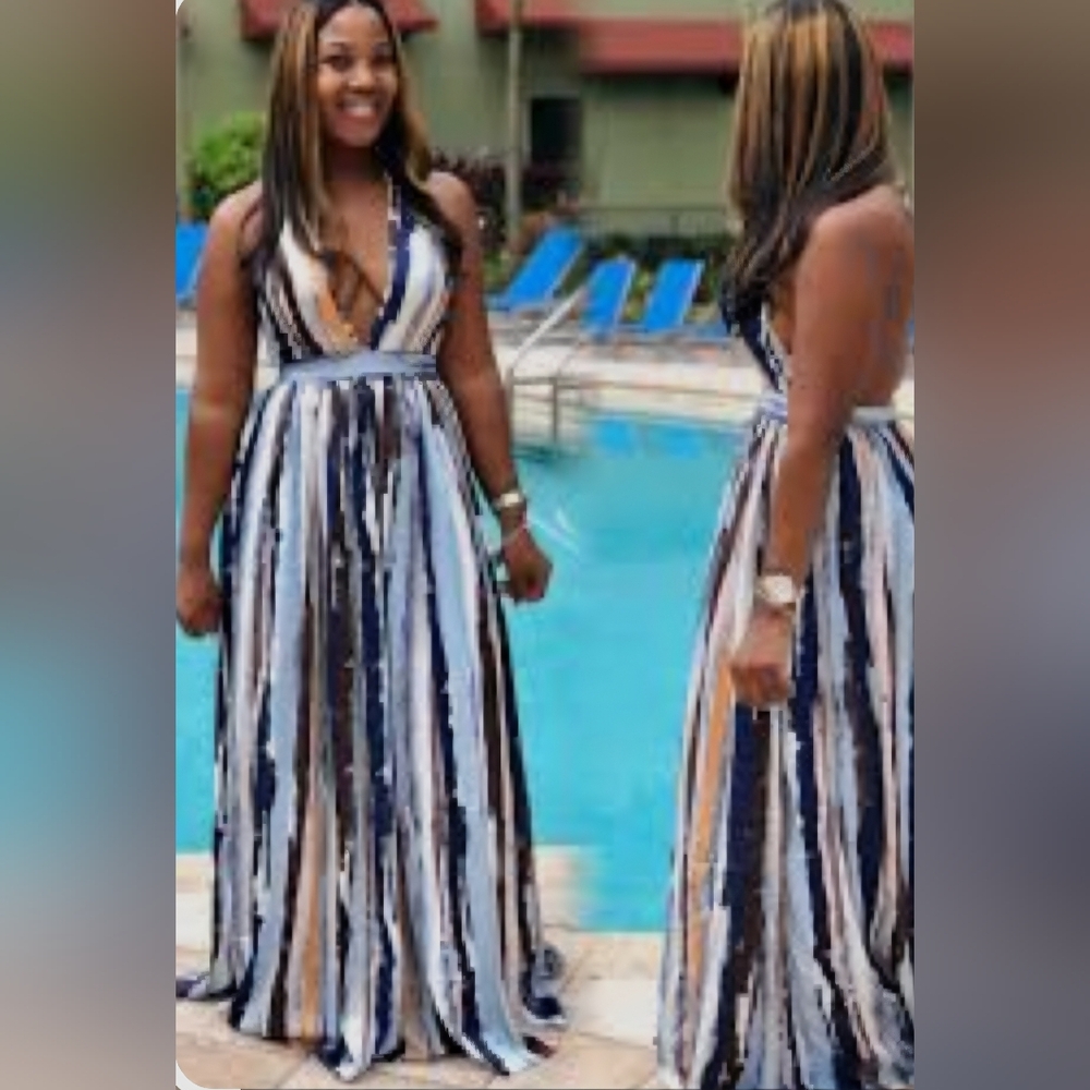 The Sang Maxi Halter Dress